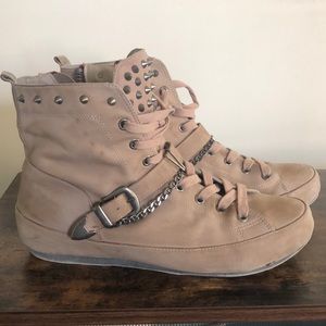 Sam Edelman spiked high top sneaker
